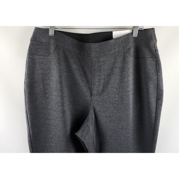 Lane Bryant Pants Womens 18/20 Gray High Rise Ponte Leggings (36x28) NWT - Picture 2 of 11